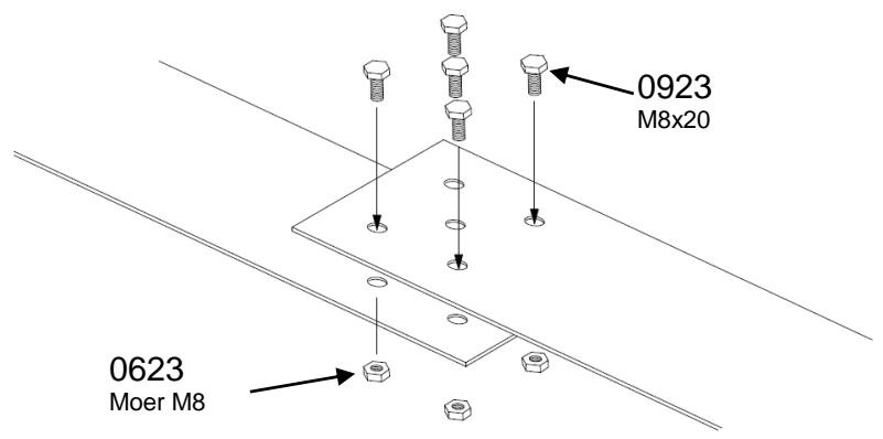 TRIGANO OSMOSE, OVALE N°880115 DIAM.5,20 X 3,95M X H.132CM - Assemblage van de banden - 2