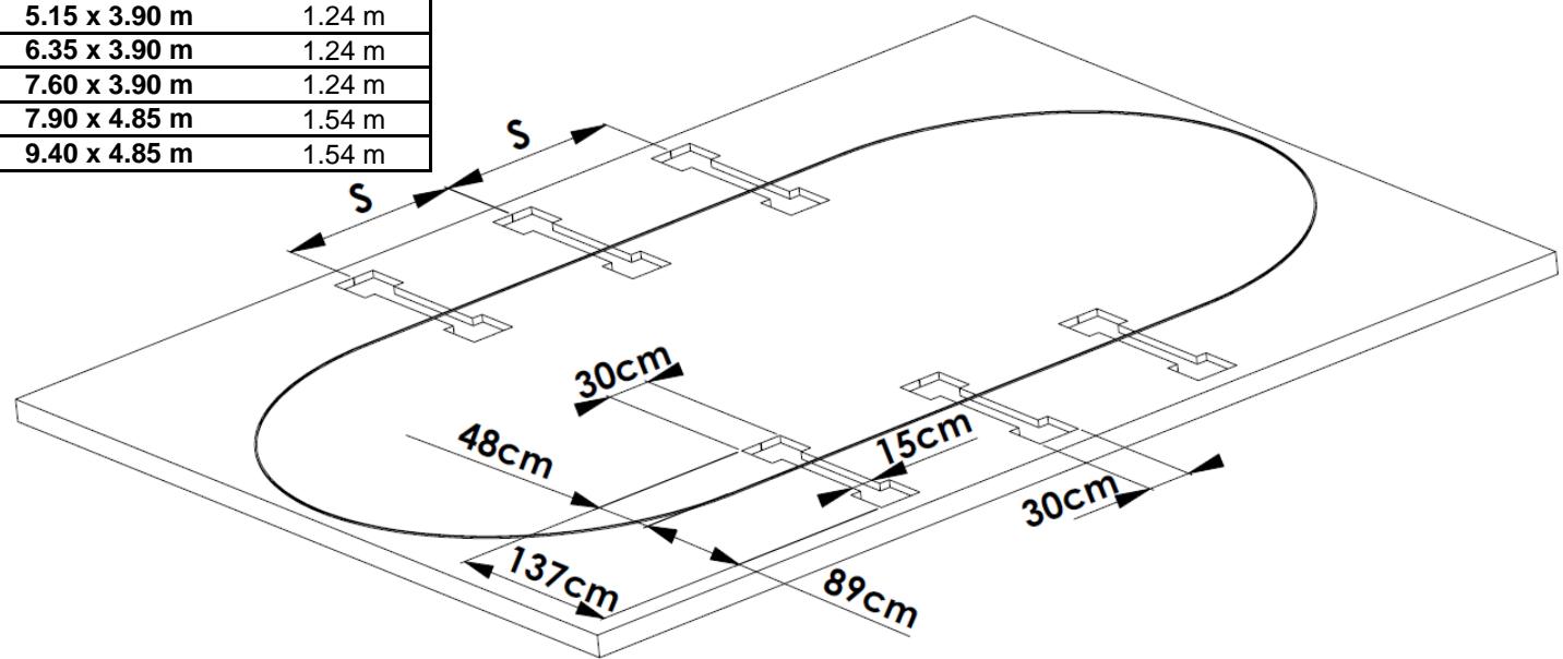 TRIGANO OSMOSE, OVALE N°880115 DIAM.5,20 X 3,95M X H.132CM - Without concrete slab - 2