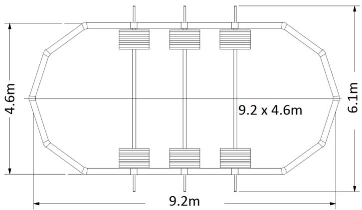 TRIGANO OSMOSE, OVALE N°880115 DIAM.5,20 X 3,95M X H.132CM - Volumen de las piscinas ovaladas - 5