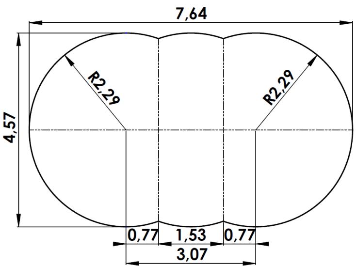 TRIGANO OSMOSE, OVALE N°880115 DIAM.5,20 X 3,95M X H.132CM - Procuratevi quanto segue: - 4