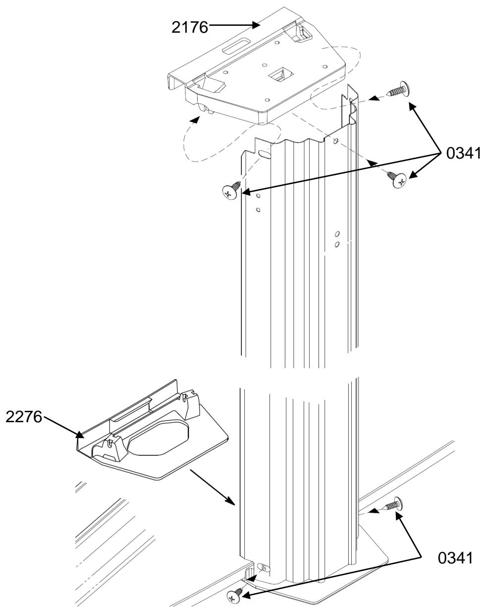TRIGANO OSMOSE, OVALE N°880115 DIAM.5,20 X 3,95M X H.132CM - 12.Installazione della parete - 3