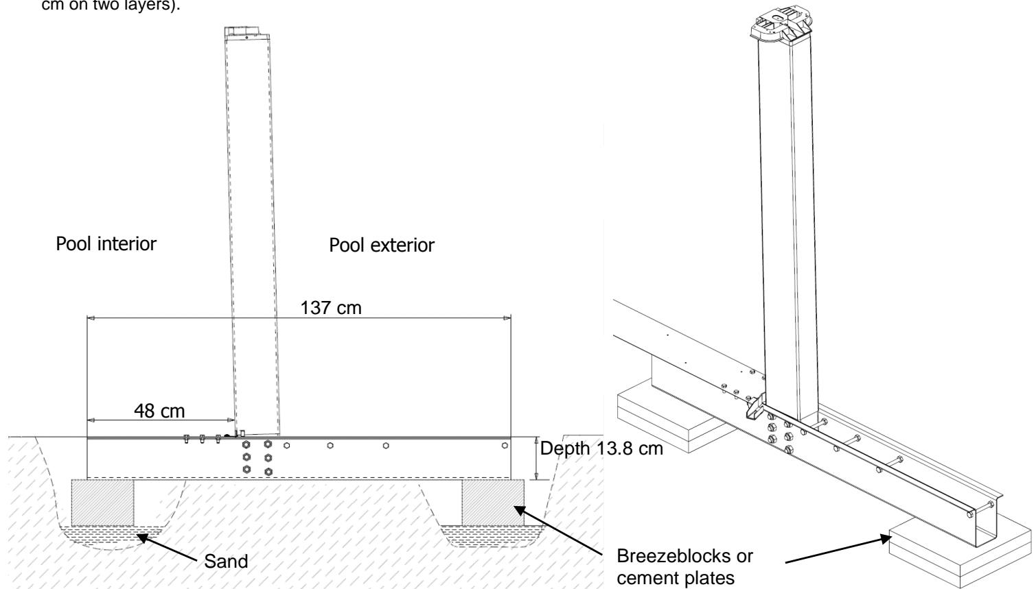 TRIGANO OSMOSE, OVALE N°880115 DIAM.5,20 X 3,95M X H.132CM - Without concrete slab - 1