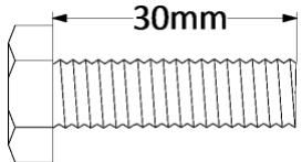 TRIGANO OSMOSE N°880115 - Schrauben Gerüst (ohne Seitenwand) - 7