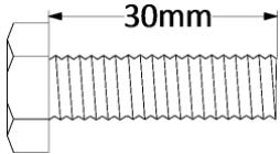 TRIGANO OSMOSE N°880115 - Schroeven structuur (behalve wand) - 7
