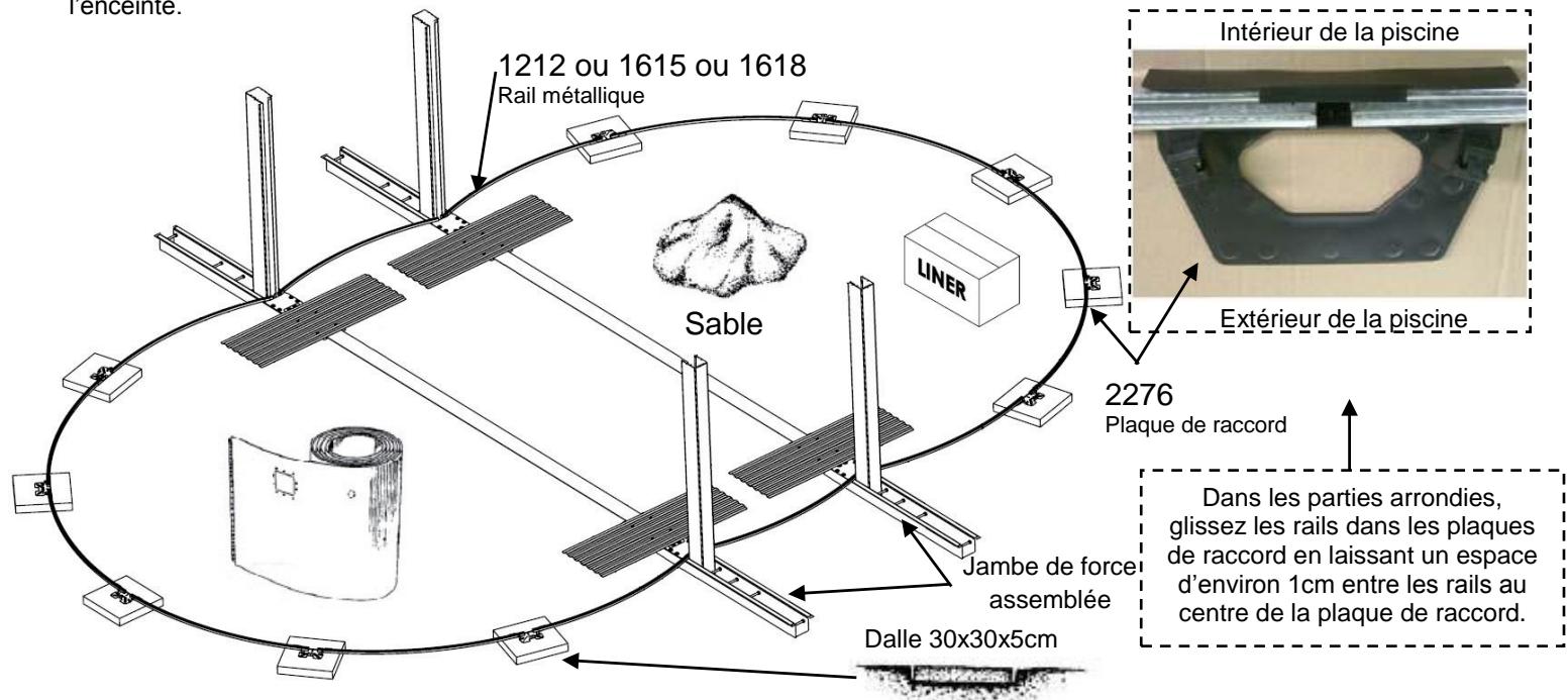 TRIGANO OSMOSE N°880115 - Assemblage des rails inférieurs - 1