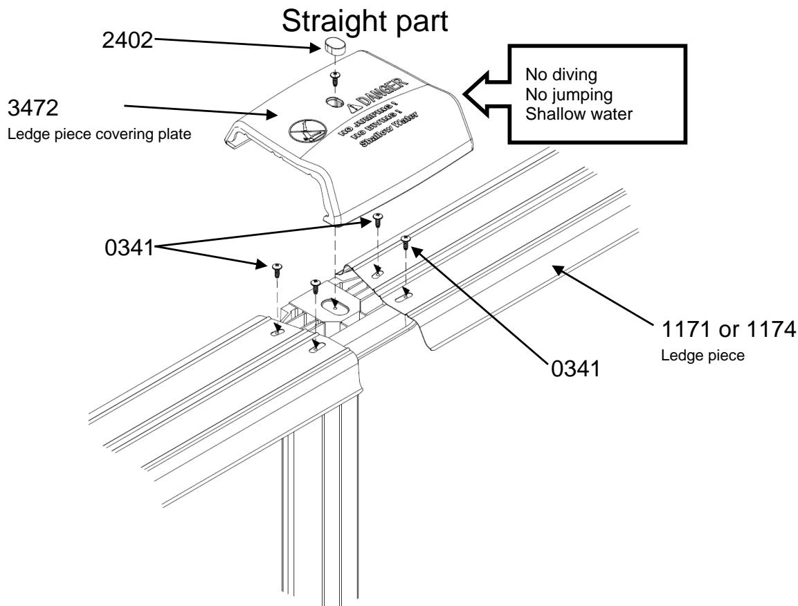 TRIGANO OSMOSE N°880115 - Installation of the ledge pieces and covering plates - 2