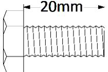 TRIGANO OSMOSE N°880115 - Screws for structure (excluding pool wall) - 3