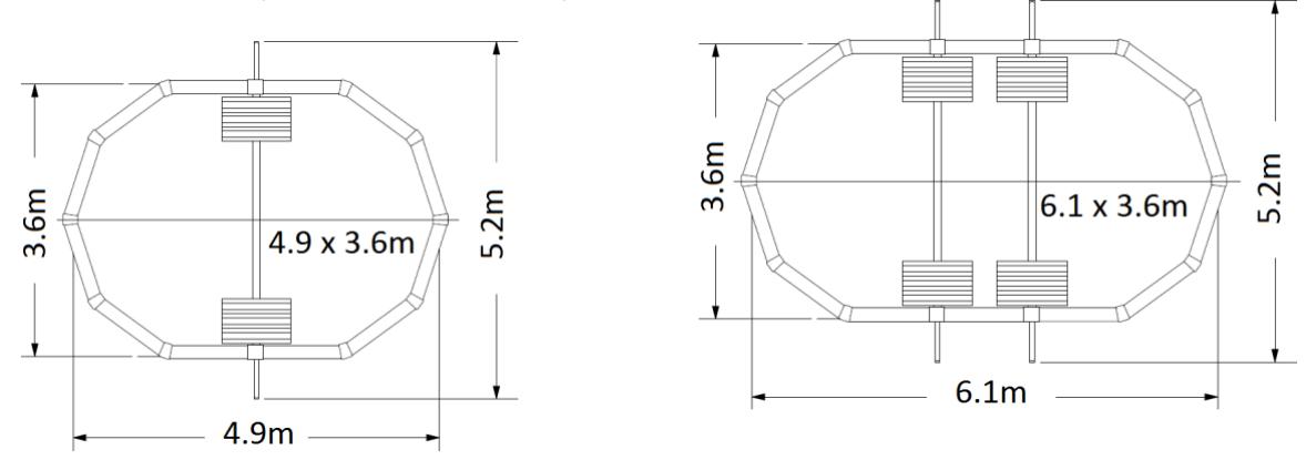 TRIGANO OSMOSE N°880115 - Volumen de las piscinas ovaladas - 1