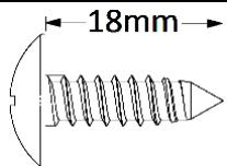 TRIGANO OSMOSE N°880115 - Tornillería de la estructura (excepto la pared) - 1