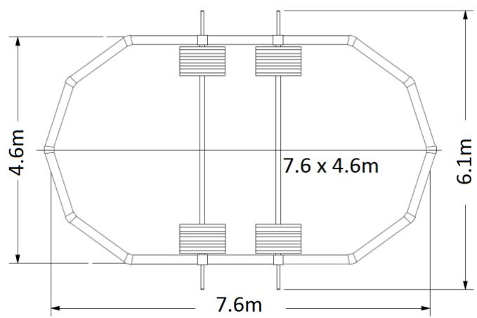 TRIGANO OSMOSE N°880115 - Volumen de las piscinas ovaladas - 3