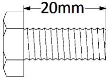 TRIGANO OSMOSE N°880115 - Schrauben Gerüst (ohne Seitenwand) - 3