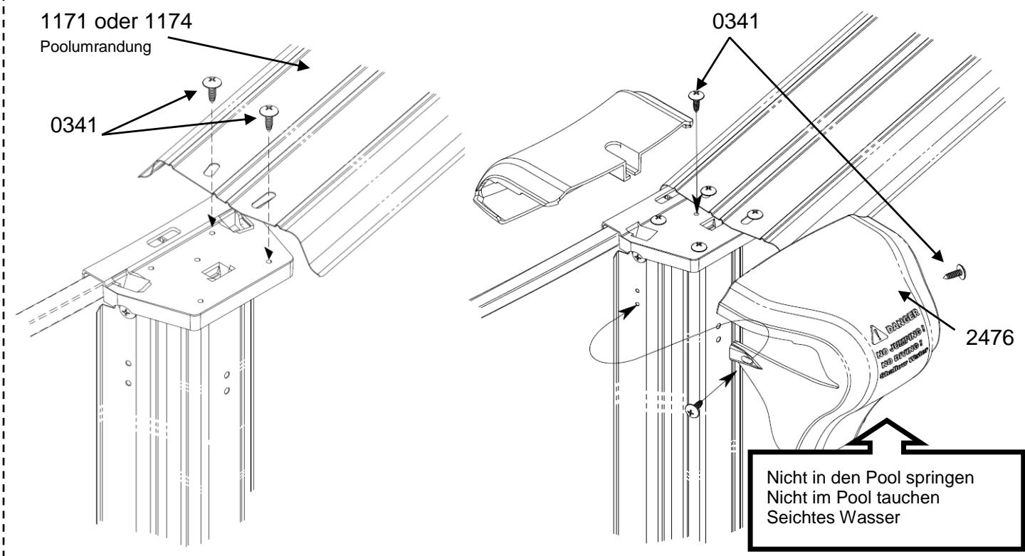 TRIGANO OSMOSE N°880115 - Montage der Poolumrandungen und Abdeckungen - 1