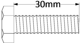 TRIGANO OSMOSE N°880115 - Screws for structure (excluding pool wall) - 7