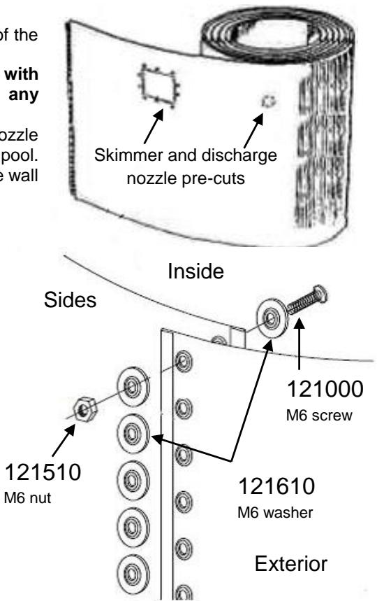 TRIGANO OSMOSE N°880115 - Installation of the pool wall - 1