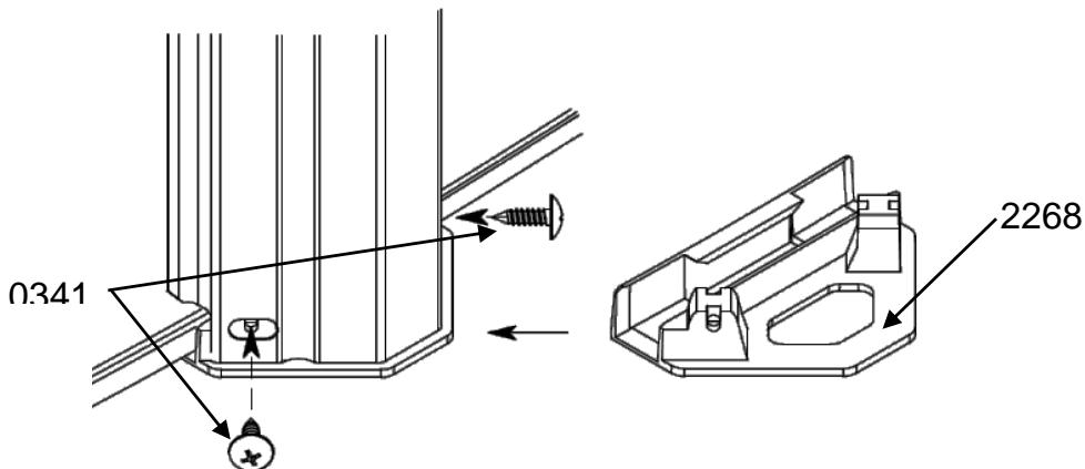 TRIGANO SAPHIR N°880109 - BELANGRIJK: Vergroot de stabiliteit en stijfheid van deplaat door provisorisch de bovenste metalen profielen en de verticale palen teplaatsen verwijl u vordert. - 4