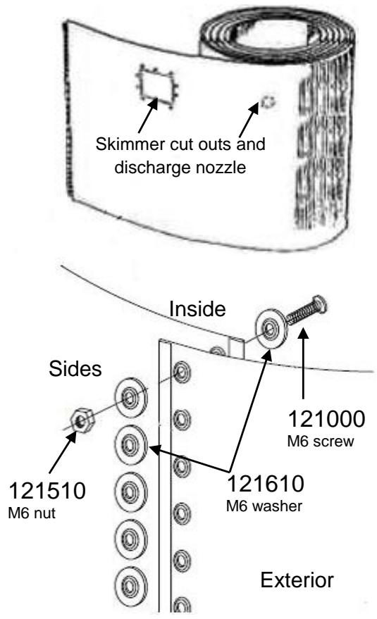 TRIGANO SAPHIR N°880109 - Installation of the pool wall - 1