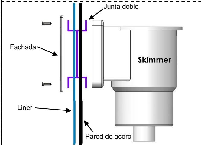 TRIGANO SAPHIR N°880109 - Montaje del skimmer - 2