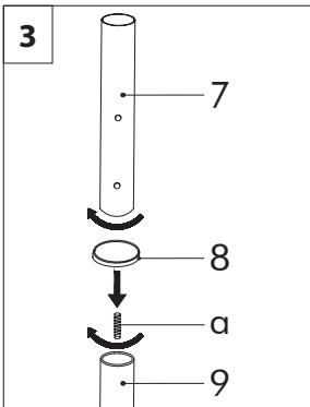 TRISTAR TABLE ET PIED 2200 - OPTIMEO ‐ OAC 250 RE1  OPTIMEO ‐ OAC 250 RE2  OPTIMEO ‐ OAC 300 RE1 - VOOR GEBRUIK - 5