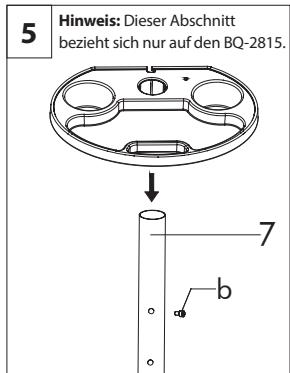 TRISTAR TABLE ET PIED 2200 - OPTIMEO ‐ OAC 250 RE1  OPTIMEO ‐ OAC 250 RE2  OPTIMEO ‐ OAC 300 RE1 - VOR DEM GEBRAUCH - 6