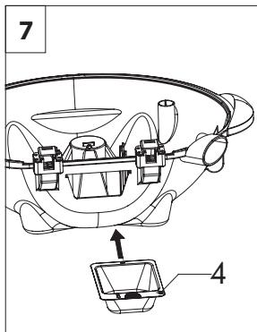 TRISTAR TABLE ET PIED 2200 - OPTIMEO ‐ OAC 250 RE1  OPTIMEO ‐ OAC 250 RE2  OPTIMEO ‐ OAC 300 RE1 - VOOR GEBRUIK - 9