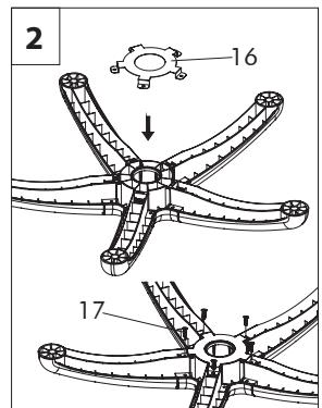 TRISTAR TABLE ET PIED 2200 - OPTIMEO ‐ OAC 250 RE1  OPTIMEO ‐ OAC 250 RE2  OPTIMEO ‐ OAC 300 RE1 - VOR DEM GEBRAUCH - 3
