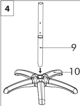 TRISTAR TABLE ET PIED 2200 - OPTIMEO ‐ OAC 250 RE1  OPTIMEO ‐ OAC 250 RE2  OPTIMEO ‐ OAC 300 RE1 - ANTES DA UTILIZACAO - 7