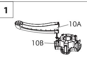 TRISTAR TABLE ET PIED 2200 - OPTIMEO ‐ OAC 250 RE1  OPTIMEO ‐ OAC 250 RE2  OPTIMEO ‐ OAC 300 RE1 - VOOR GEBRUIK - 2