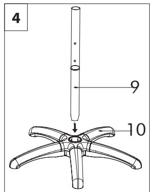 TRISTAR TABLE ET PIED 2200 - OPTIMEO ‐ OAC 250 RE1  OPTIMEO ‐ OAC 250 RE2  OPTIMEO ‐ OAC 300 RE1 - ANTES DE UTILIZAR - 6