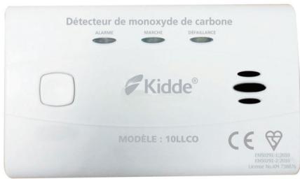 KIDDE 10LLCO, 10LLDCO - Déteurs de Monoxyde de Carbone avec pile de 10 ans scellede 10LLCO - 1