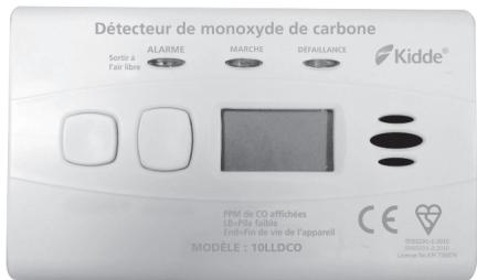 KIDDE 10LLCO, 10LLDCO - Déteurs de Monoxyde de Carbone avec pile de 10 ans scellede 10LLCO - 2