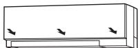 MITSUBISHI ELECTRIC MSZ-EF18VGW MSZ-EF22VGW MSZ-EF25VGW MSZ-EF35VGW MSZ-EF42VGW MSZ-EF50VGW MSZ-EF18VGB MSZ-EF22VGB MSZ-EF25VGB MSZ-EF35VGB MSZ-EF42VGB MSZ-EF50VGB MSZ-EF18VGS MSZ-EF22VGS MSZ-EF25VGS MSZ-EF35VGS MSZ-EF42VGS MSZ-EF50VGS - Frontpanel - 2