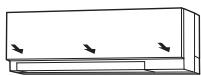 MITSUBISHI ELECTRIC MSZ-EF18VGW MSZ-EF22VGW MSZ-EF25VGW MSZ-EF35VGW MSZ-EF42VGW MSZ-EF50VGW MSZ-EF18VGB MSZ-EF22VGB MSZ-EF25VGB MSZ-EF35VGB MSZ-EF42VGB MSZ-EF50VGB MSZ-EF18VGS MSZ-EF22VGS MSZ-EF25VGS MSZ-EF35VGS MSZ-EF42VGS MSZ-EF50VGS - Předné panel - 2