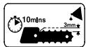 BLACK & DECKER GKC1820ST1 GKC1820L20 GKC1820L1 - Vibration - 5