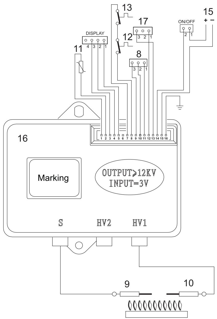 COINTRA CADI 11L CPA - Schema elettrico - 1