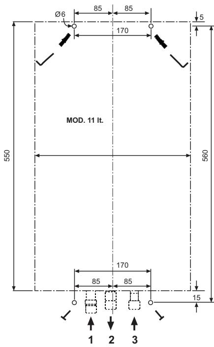 COINTRA CADI 11L CPA - Montaggio dello scaldabagno - 2