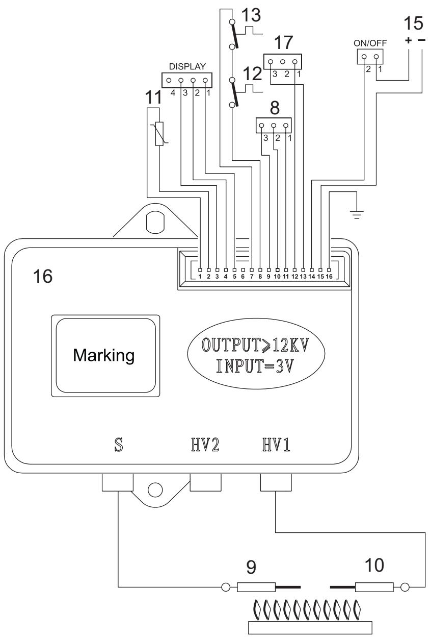 COINTRA CADI 11L CPA - Esquema électrique - 1