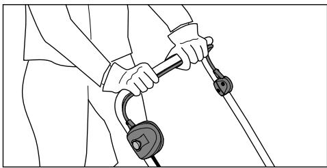 STIHL RMA 235 PACK AK20*AL101 - Arrêt et conduite de la tondeuse - 1