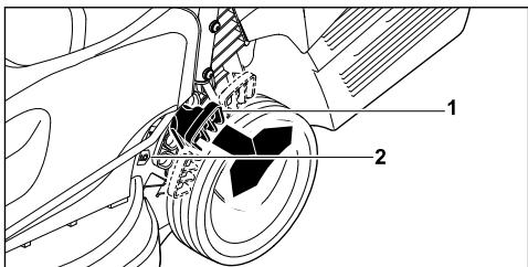 STIHL RMA 235 PACK AK20*AL101 - Regolazione dell'altezza di taglio - 1