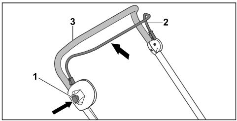 STIHL RMA 235 PACK AK20*AL101 - Inserimento della lama - 1