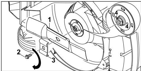 STIHL RMA 235 PACK AK20*AL101 - Montaggio della lama - 1