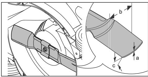 STIHL RMA 235 PACK AK20*AL101 - Messer prüfen - 1