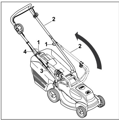STIHL RMA 235 PACK AK20*AL101 - Lenker aufklappen - 1
