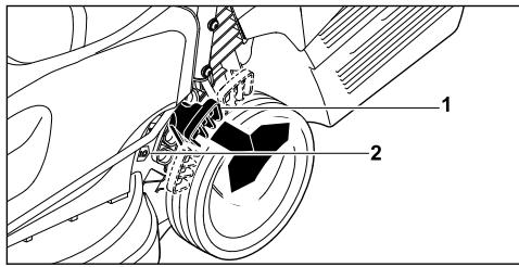 STIHL RMA 235 PACK AK20*AL101 - Réglage de la hauteur de coupe - 1