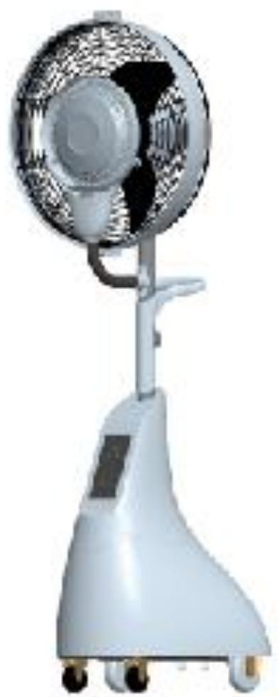 OFRESH VENTILATEUR BRUMISATEUR SUR PIED 170 CM - 1