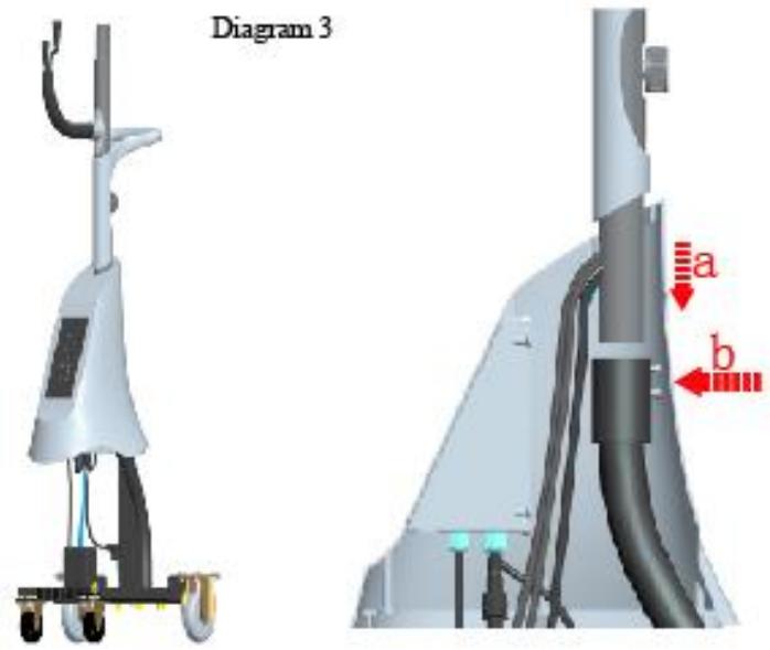 OFRESH VENTILATEUR BRUMISATEUR SUR PIED 170 CM - Etape 2: Connexion de l'alimentation - 2