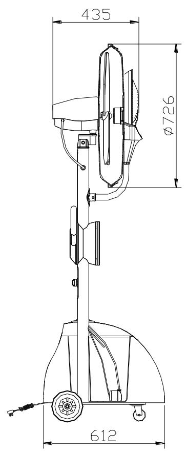 OFRESH VENTILATEUR BRUMISATEUR SUR PIED 200CM - Étape 5: Test de la brumisation - 3