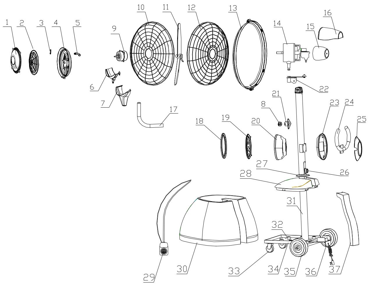 OFRESH VENTILATEUR BRUMISATEUR SUR PIED 200CM - Étape 5: Test de la brumisation - 4