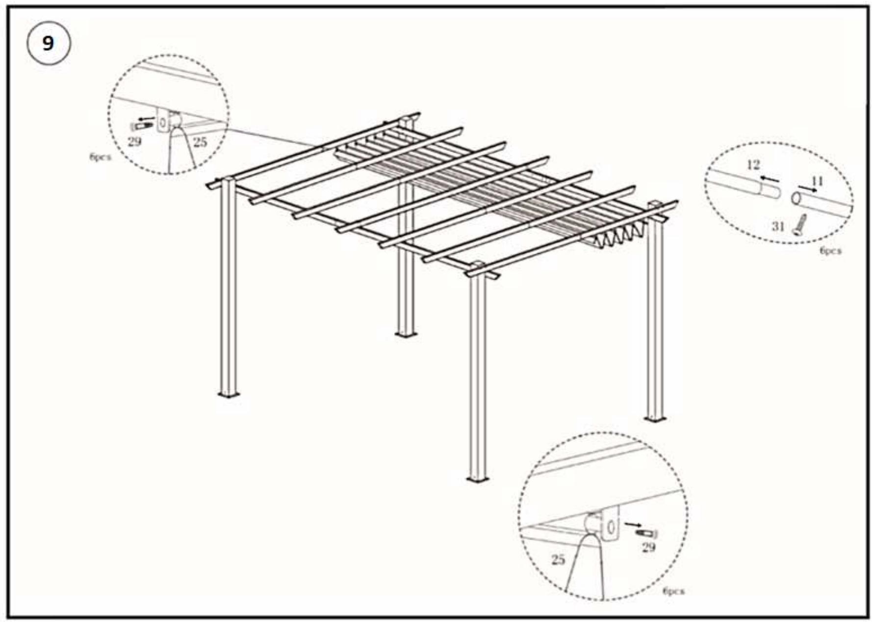 HABRITA PER 4030 GR - DETACHER LES 2 AUVENTS DES CHEVRONS - 2