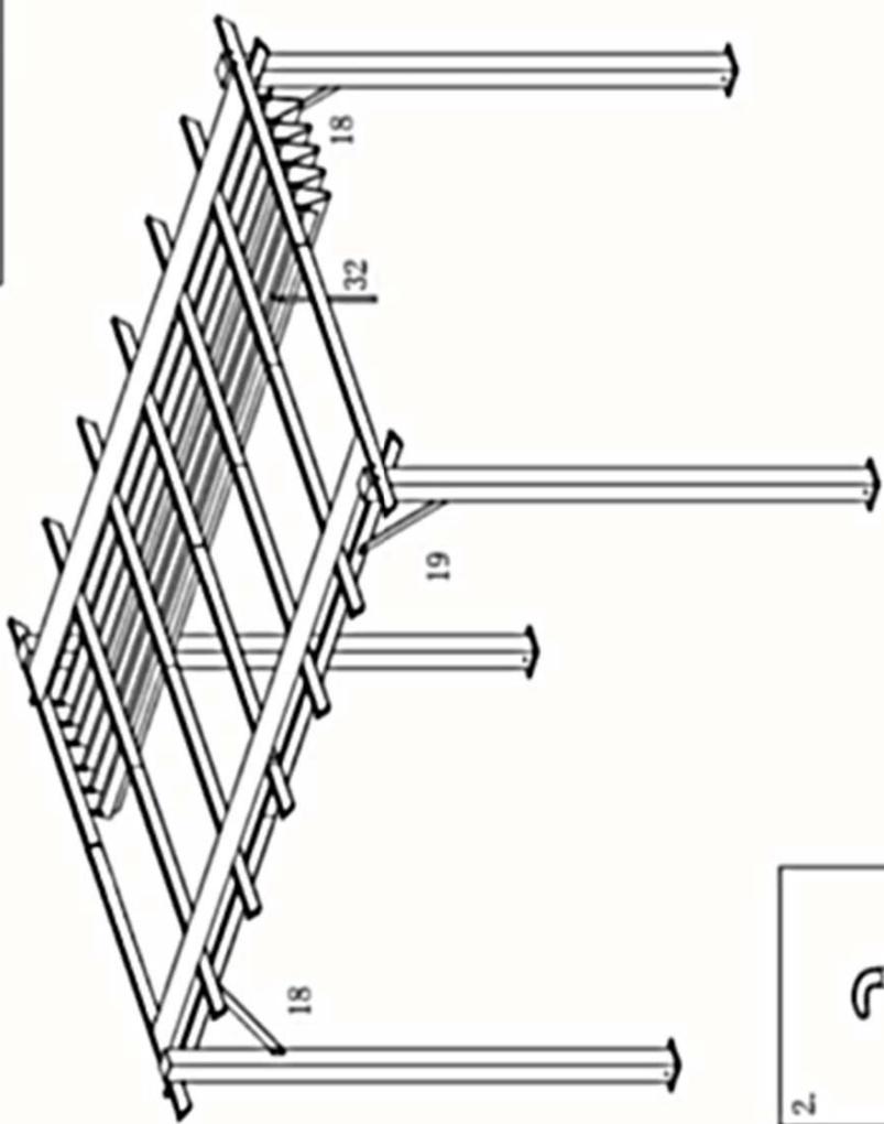 HABRITA PER 4030 WG - Les pièces pour l'assemblage - 43