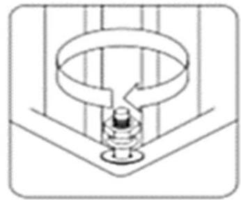 HABRITA PER 3433 GE - Montage de la toile - 10